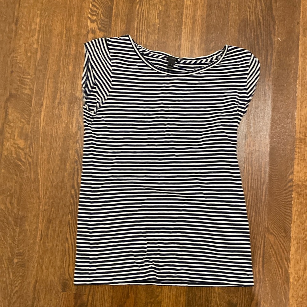 J.Crew Stipe Tee Sz S